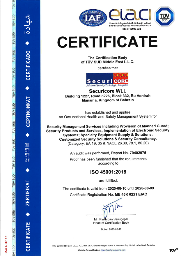 ISO Certificate 3